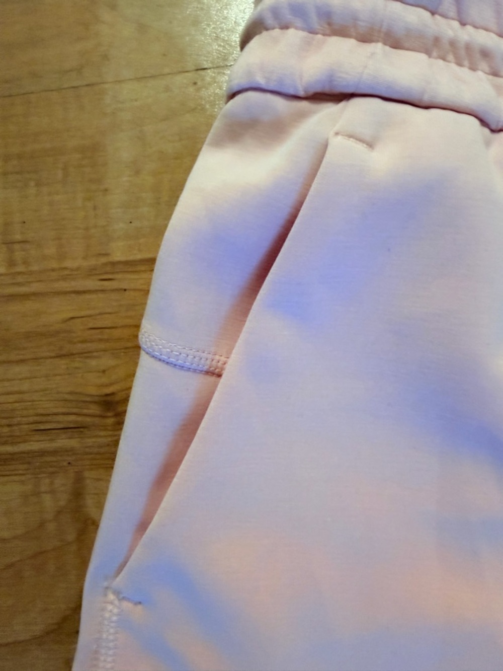 lululemon athletica Light Pink Lounge Pants with Logo Tag - Picture 4 of 7